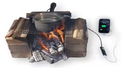 Charge your mobile in the woods