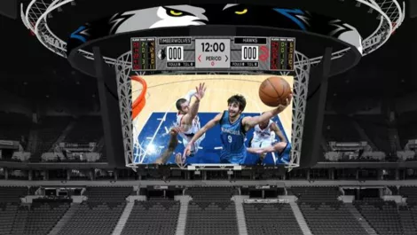 'Super' 4500 square foot system for Minnesota Timberwolves